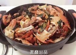 香辣啤酒虾蟹锅