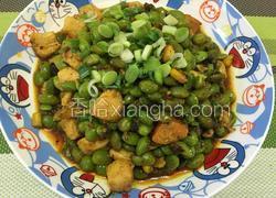 毛豆烧咖喱鸡丁