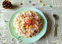 瑶柱红枣鸡蛋拌饭