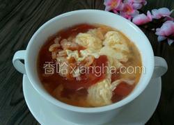 番茄虾米蛋汤