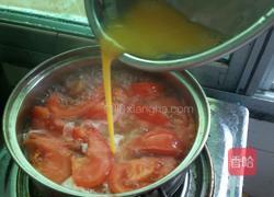 番茄虾米蛋汤的做法图解5