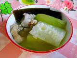 海带毛瓜瘦肉汤的做法[图]