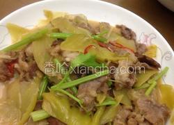 咸菜炒猪肉