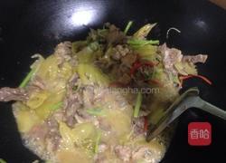 咸菜炒猪肉的做法图解5