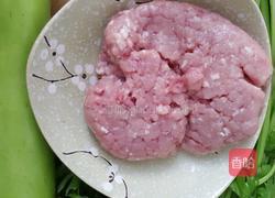 胡瓜肉包子～芹菜肉包子的做法图解2