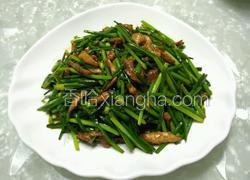 韭菜花肉丝