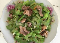 苦瓜炒瘦肉
