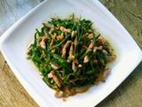 猪耳朵豆角炒肉丝