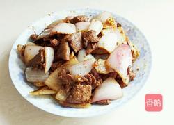 洋葱炒猪肝的做法图解9