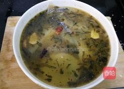 酸腌菜土豆片汤 （攀西特色）的做法图解6