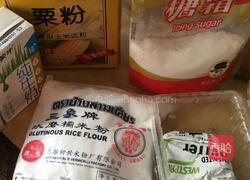 糯米糍白皮（花生馅）的做法图解1