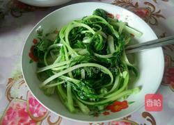 清炒小白菜的做法图解6