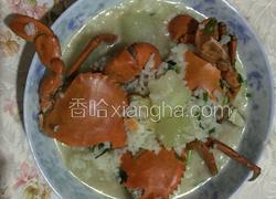 冬瓜螃蟹粥