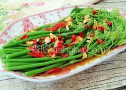 红辣椒拌龙须菜