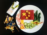 五星红旗迎风飘扬#中国必胜