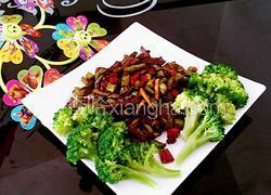 醋溜尖椒牛肉