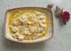 咸蛋黄豆腐
