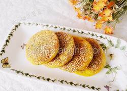 芝香豆沙南瓜饼〈电饼铛版〉