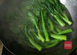蒜蓉油菜心的做法图解5