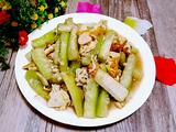 鸡蛋炒丝瓜条
