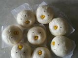 小黄鸡奶黄包