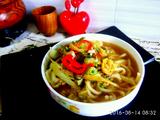 压豆面（二人份）的做法[图]