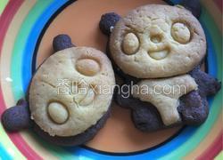 萌萌哒熊猫饼干