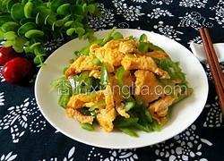 青椒炒蛋