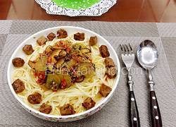 黑椒牛肉意面