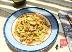 牛油果炒蛋花的做法图解7