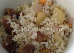 土豆香肠炒饭