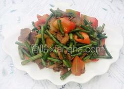 豇豆炒肉片