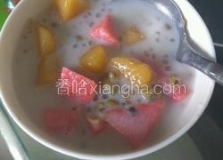 椰奶芋圆西米露