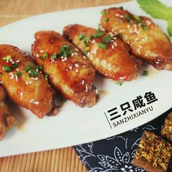 桂花红糖鸡翅丨三只咸鱼的做法[图]