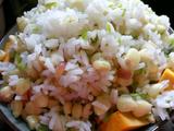 南瓜玉米青椒饭