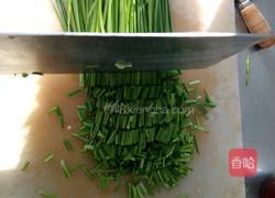 韭菜虾米炒蛋的做法图解2