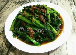 豆豉鯪魚炒油麥菜