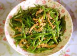 芸豆角炒肉丝