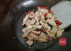 空心菜杆炒肉的做法图解6
