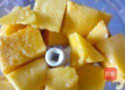 芒果蜜豆雪糕的做法图解2