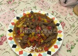 彩椒炒牛肉
