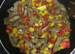 彩椒炒牛肉的做法图解9