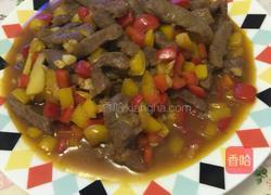 彩椒炒牛肉的做法图解10