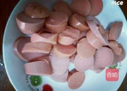 鸡蛋火腿萝卜干面的做法图解2
