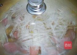 鸡蛋火腿萝卜干面的做法图解9