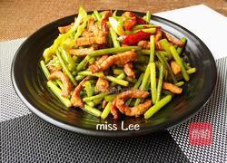 蒜薹炒肉丝的做法图解8