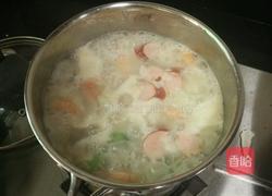 奶香海鲜排骨杂锅的做法图解4