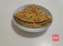 豆渣饼的做法图解2