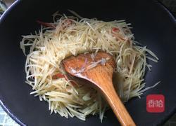 醋溜土豆丝的做法图解10