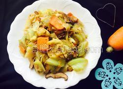 素炒圆白菜～